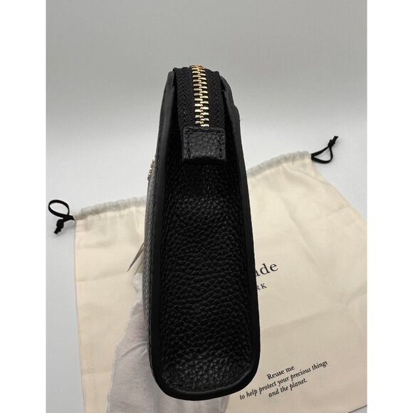 Kate Spade Knott Black Pebbled Leather Small Crossbody K6554 NWT - Picture 3 of 16